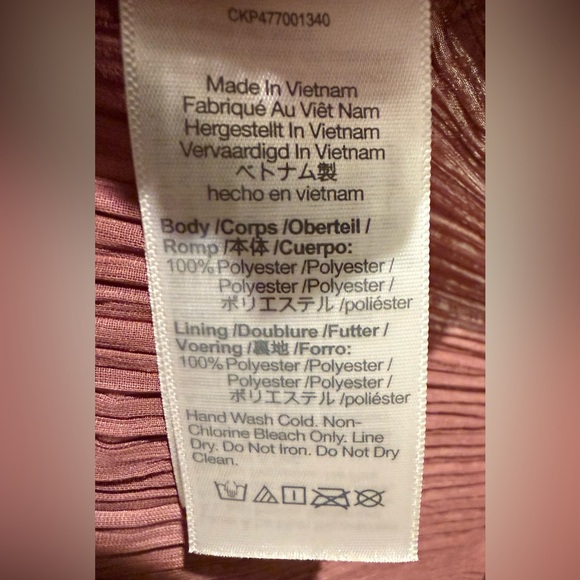 Madewell NWT Plisse Mini Dress - Picture 7 of 7